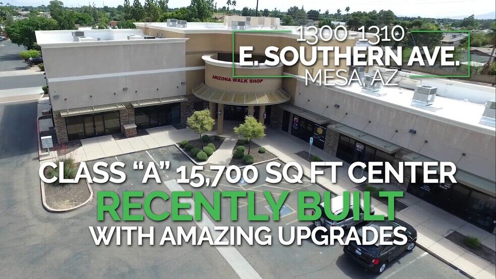 1310 E Southern Ave, Mesa, AZ à louer - Vidéo sur l’inscription commerciale - Image 3 de 10