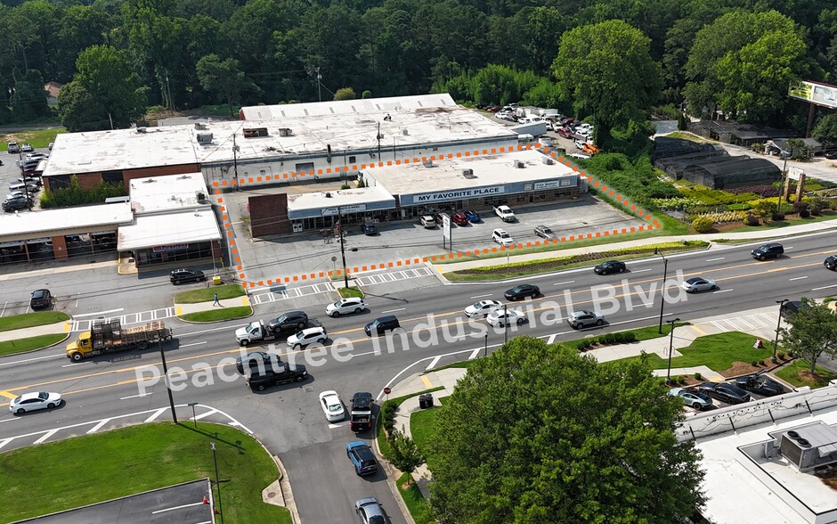 5588-5596 Peachtree Industrial Blvd, Chamblee, GA à vendre - Photo du bâtiment - Image 2 de 6