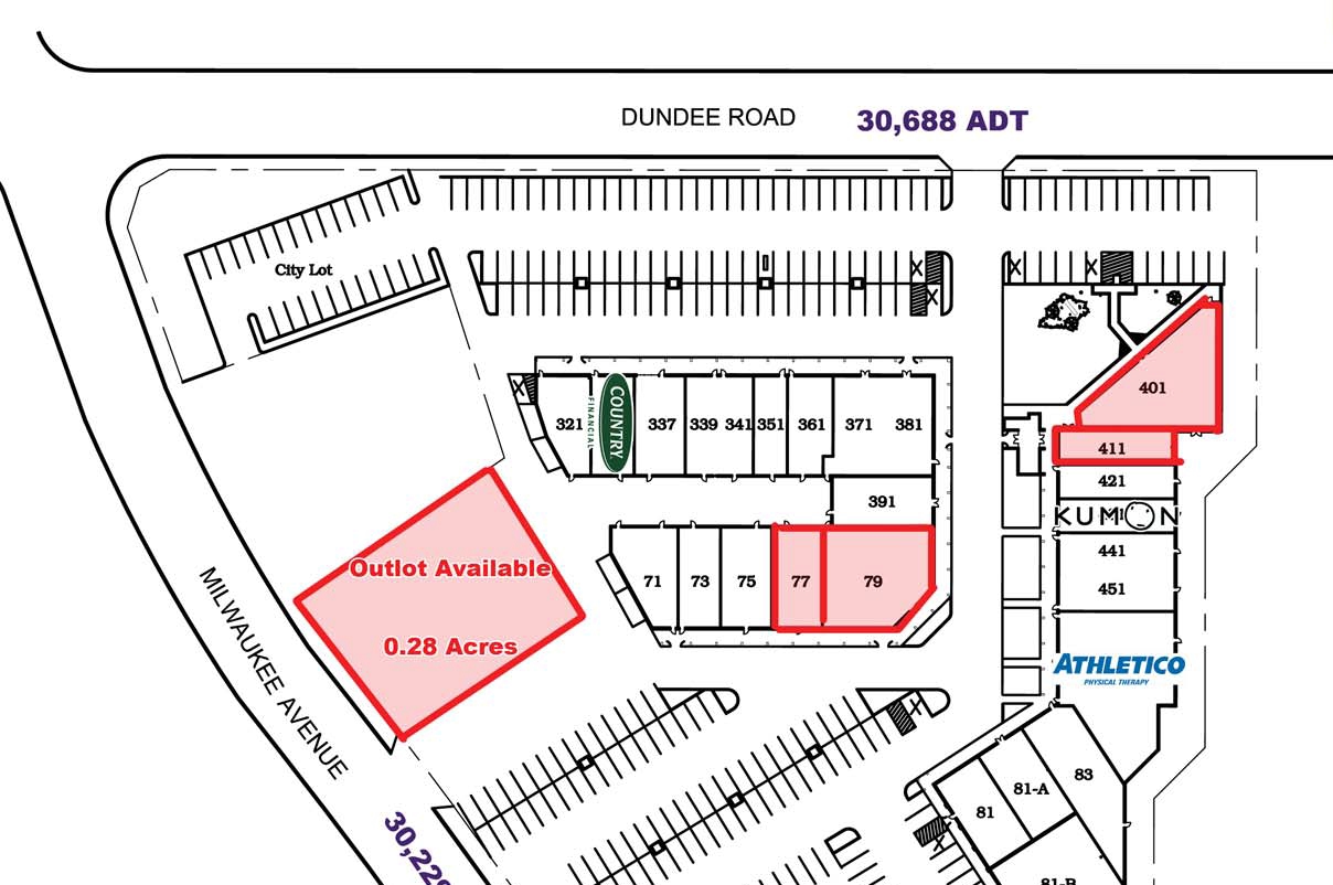 51 S Milwaukee Ave, Wheeling, IL for lease Primary Photo- Image 1 of 3