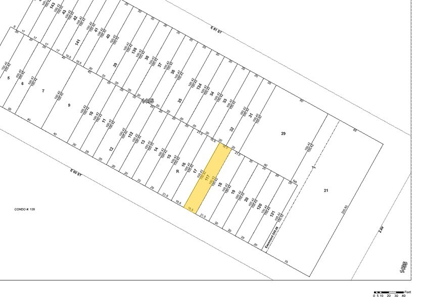 237 E 60th St, New York, NY à louer - Plan cadastral - Image 2 de 4