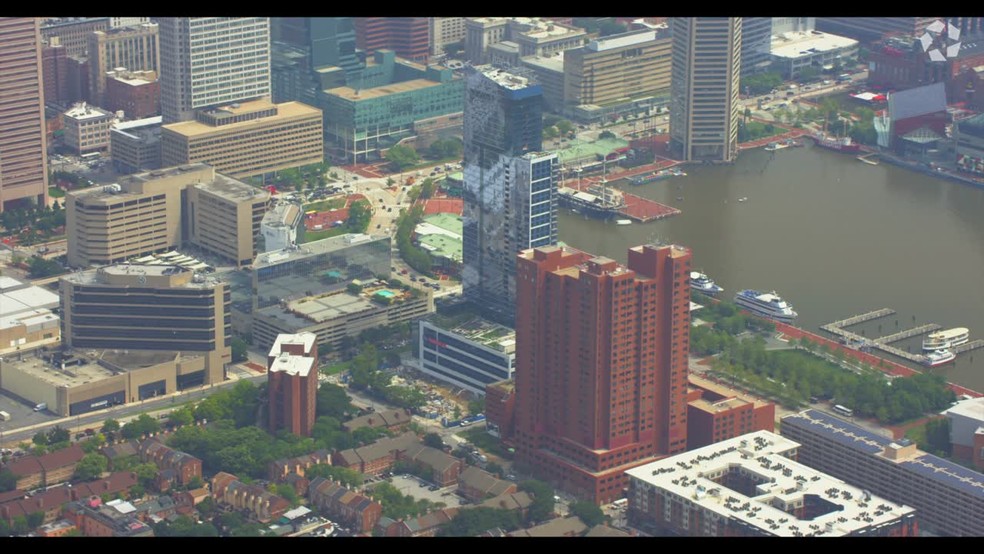 414 Light St, Baltimore, MD à louer - Vidéo aérienne - Image 2 de 16