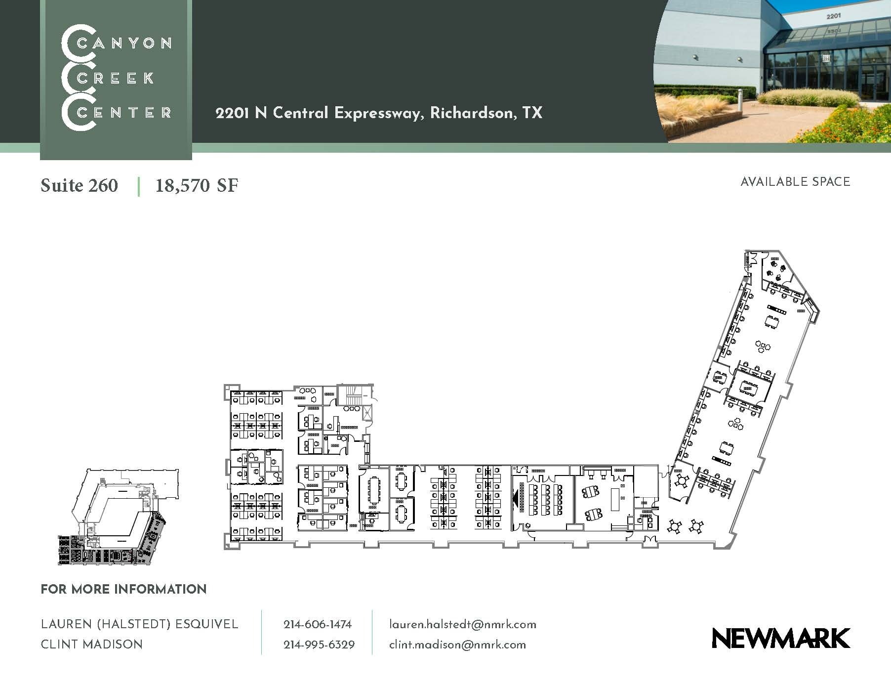 2201 N Central Expy, Richardson, TX à vendre Plan d’étage- Image 1 de 1