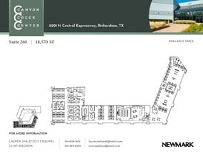 2201 N Central Expy, Richardson, TX à vendre Plan d’étage- Image 1 de 1