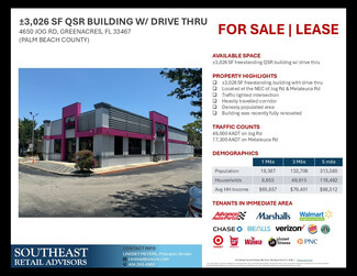 More details for 4650 Jog Rd, Lake Worth, FL - Retail for Sale