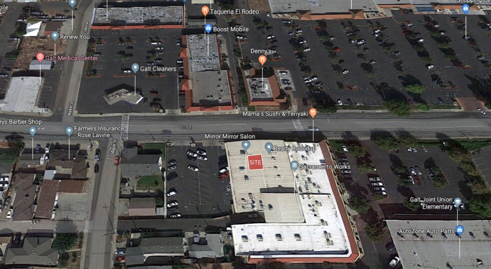908 C St, Galt, CA à louer - Aérien - Image 2 de 4