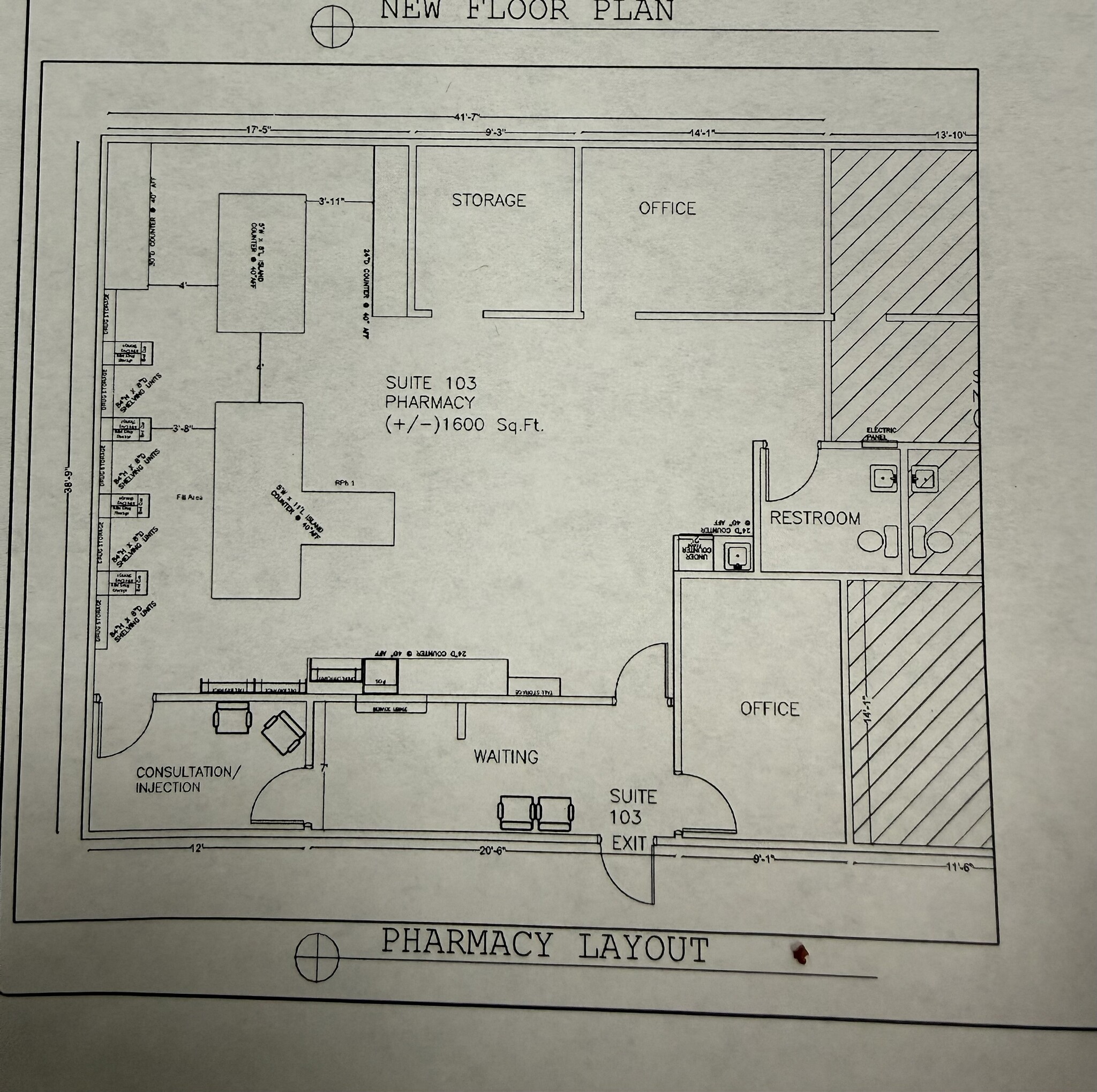 2500 W Washington Ave, Las Vegas, NV à louer Plan d’étage- Image 1 de 8