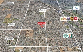 10606 Hageman Rd, Bakersfield, CA - AERIAL map view