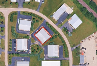 1019 Rail Dr, Woodstock, IL - AERIAL  map view