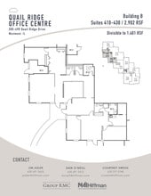300-490 Quail Ridge Dr, Westmont, IL à louer Plan d’étage- Image 1 de 1