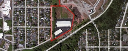 905 Squalicum Way, Bellingham, WA - Aérien  Vue de la carte