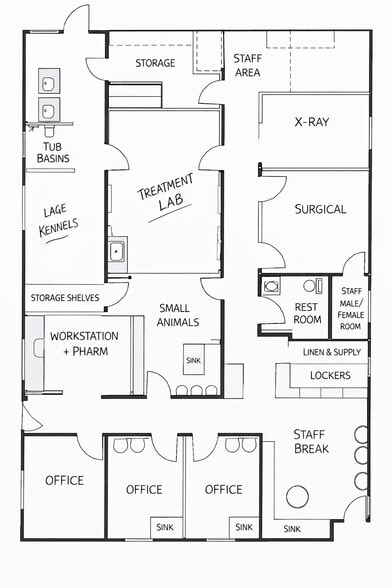 4700 Roosevelt Rd, Hillside, IL for sale - Floor Plan - Image 3 of 3