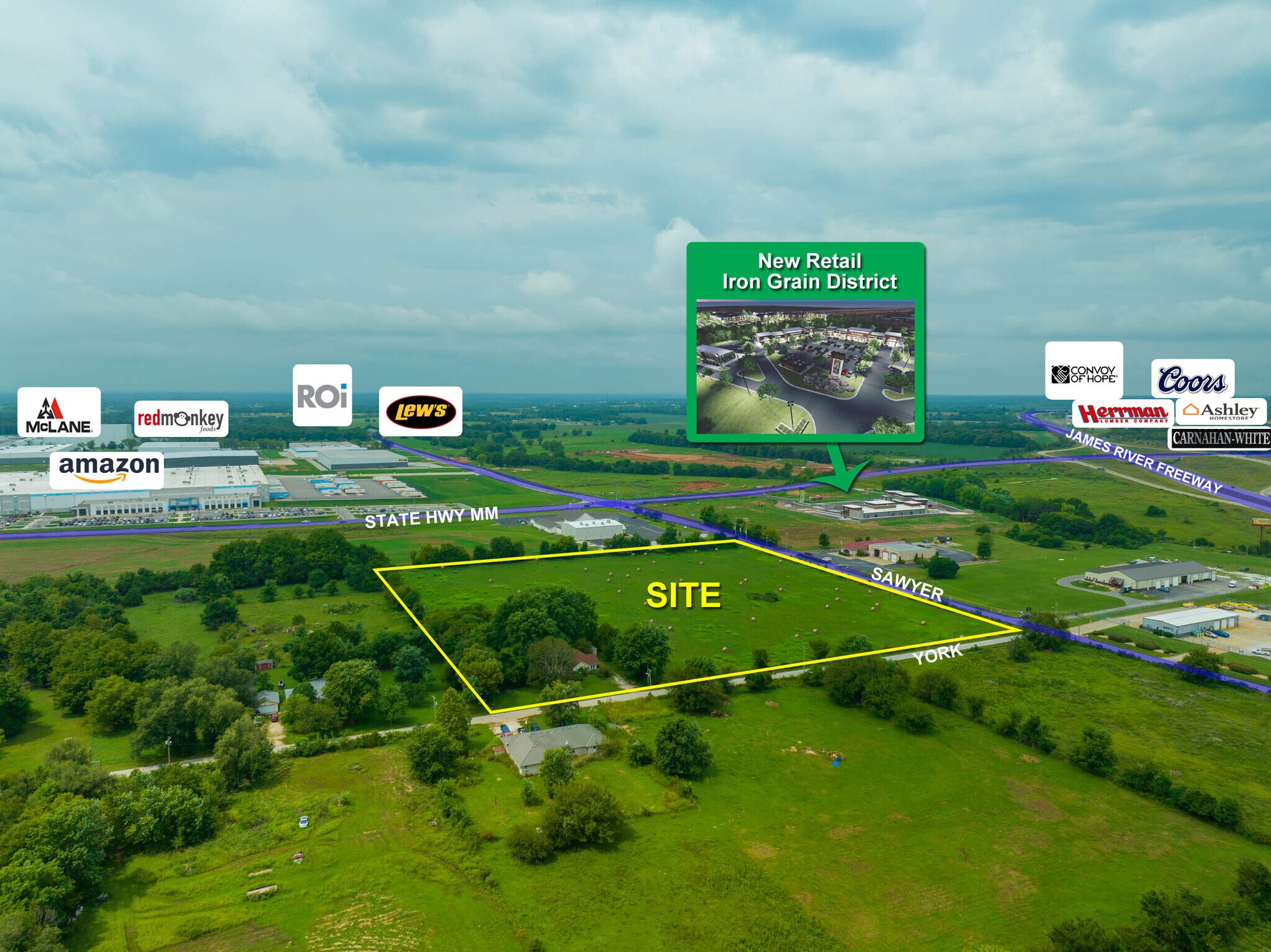 3023 N York Ave, Brookline, MO à vendre Photo du bâtiment- Image 1 de 4