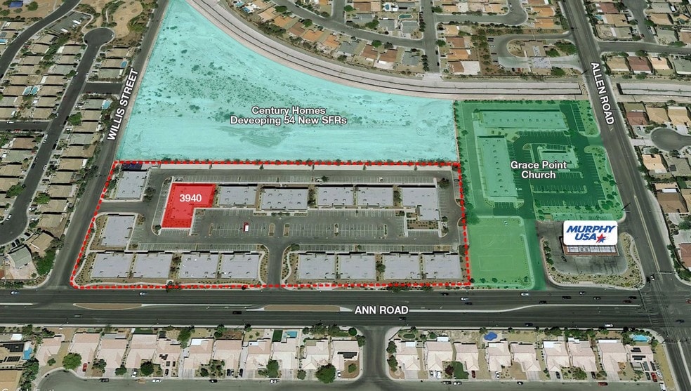 3940 W Ann Rd, North Las Vegas, NV for lease - Aerial - Image 2 of 43