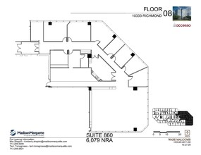 10333 Richmond Ave, Houston, TX à louer Plan d  tage- Image 2 de 2