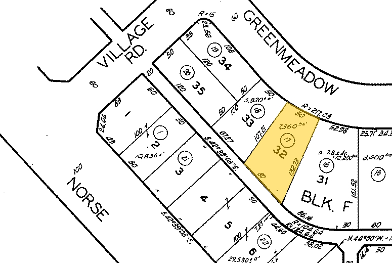4420 E Greenmeadow Rd, Long Beach, CA for sale - Plat Map - Image 2 of 2