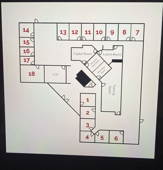 8702 Perimeter Park Blvd, Jacksonville, FL à louer - Plan d’étage - Image 2 de 8