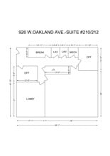 926 W Oakland Ave, Johnson City, TN à louer Plan de site- Image 1 de 1