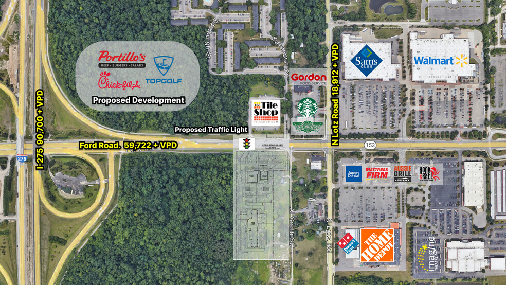 SWC Ford Rd, Canton, MI for sale - Building Photo - Image 1 of 4