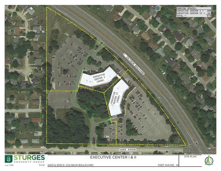 3500 E Coliseum Blvd, Fort Wayne, IN for lease - Site Plan - Image 2 of 33