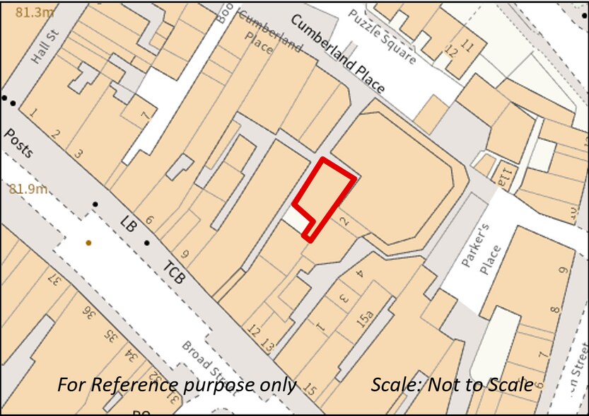 11C Broad St, Welshpool à vendre - Plan de site - Image 3 de 3
