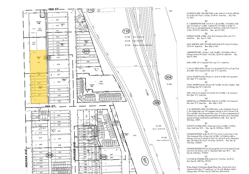 1727 S Indiana Ave, Chicago, IL à vendre - Plan cadastral - Image 2 de 15