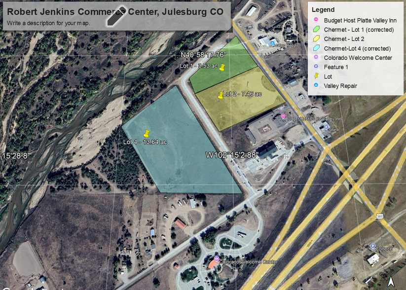 15225 US Highway 385, Julesburg, CO à vendre - Plan de site - Image 2 de 33