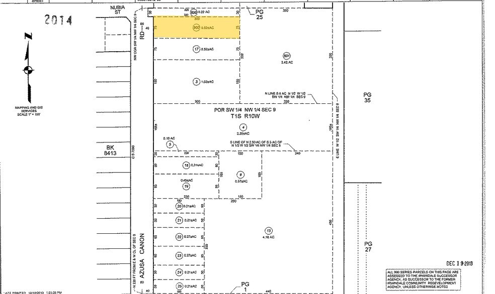 4954 Azusa Canyon Rd, Irwindale, CA à louer - Plan cadastral - Image 2 de 2