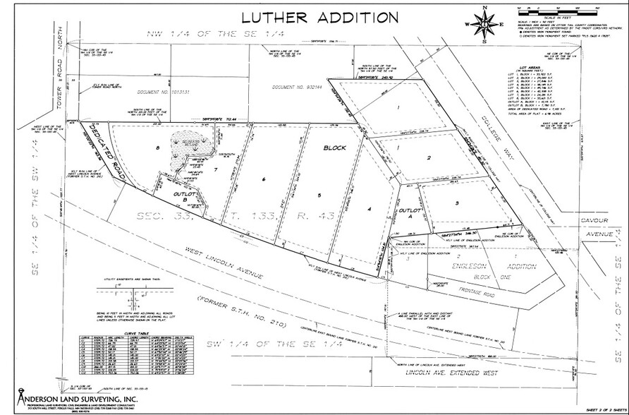 xxx College Way, Fergus Falls, MN à vendre - Plan cadastral - Image 3 de 3