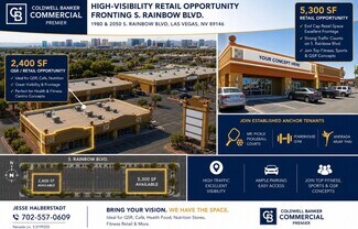 Plus de détails pour 1950-2050 S Rainbow Blvd, Las Vegas, NV - Commerce de détail à louer
