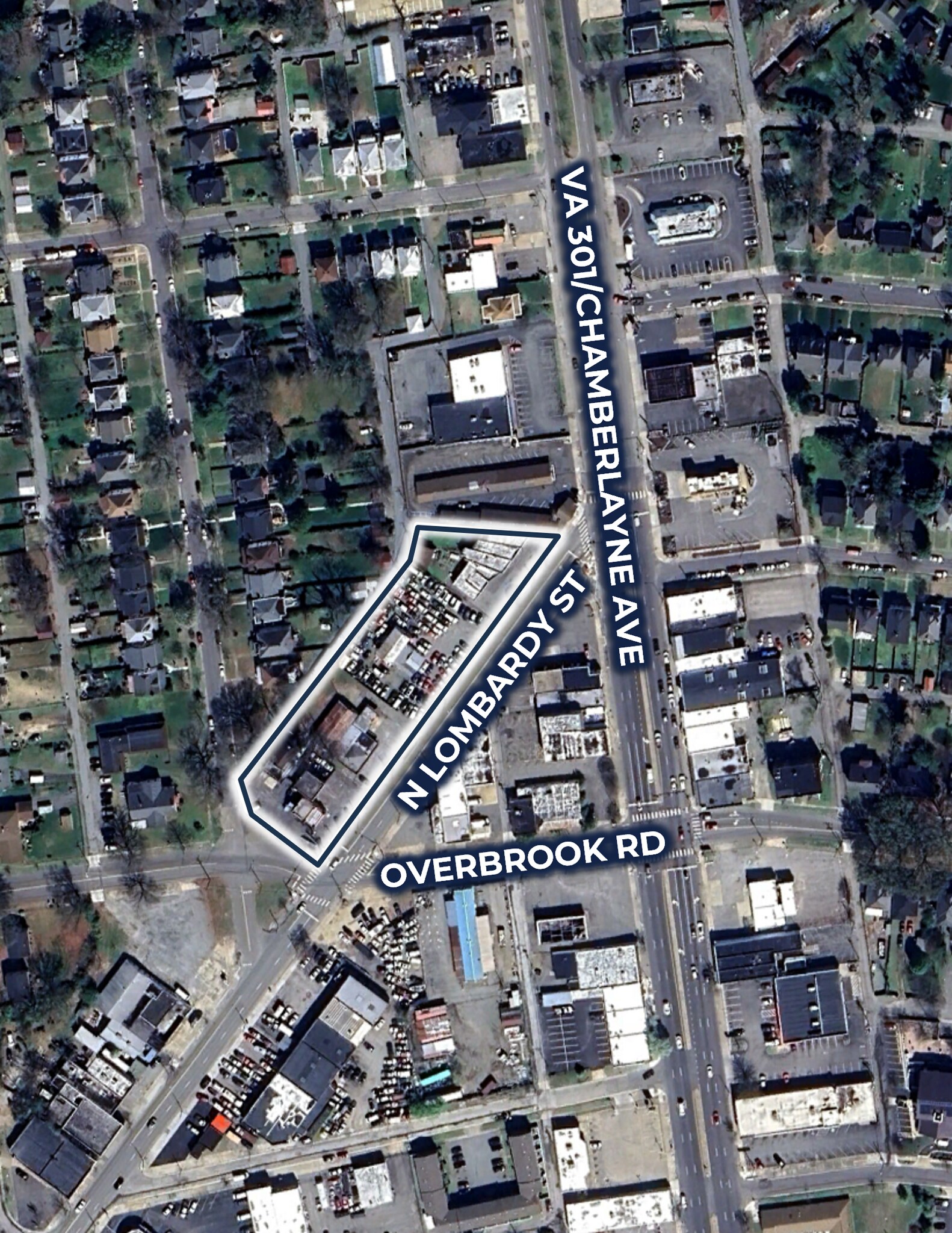 2500-2536 N Lombardy St, Richmond, VA à vendre Photo du bâtiment- Image 1 de 5