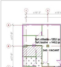 615 Boul René-Lévesque O, Montréal, QC à louer Plan d’étage- Image 1 de 1