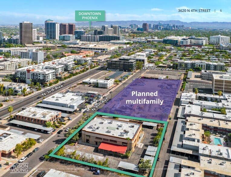 3620 N 4th Ave, Phoenix, AZ à vendre - Photo du bâtiment - Image 2 de 20