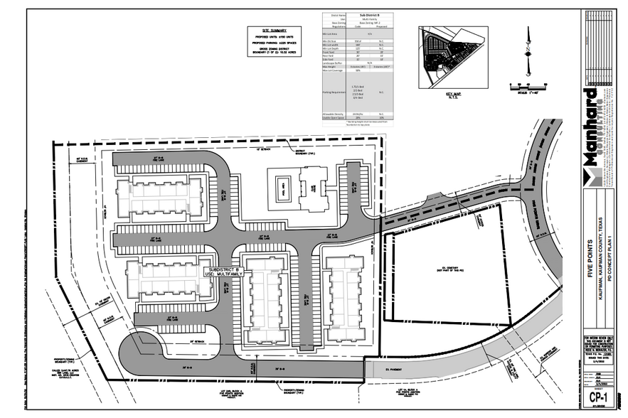 Vista Lane, Kaufman, TX for sale - Plat Map - Image 3 of 6