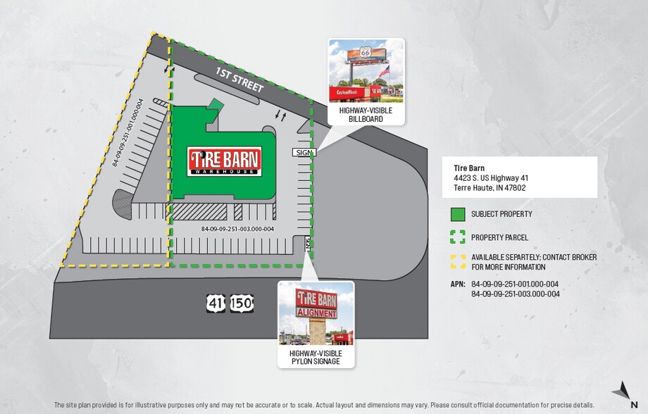 4423 S US Highway 41, Terre Haute, IN à vendre - Photo du bâtiment - Image 2 de 5