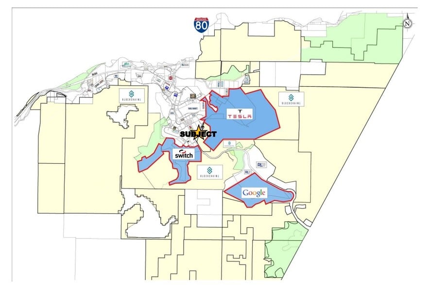 460 E Sydney Ave, Mccarran, NV à louer - Aérien - Image 3 de 4