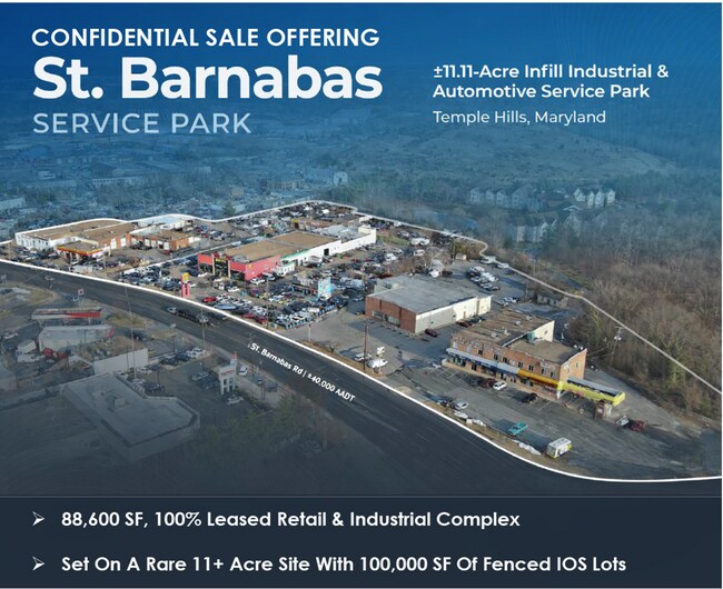 More details for 4806 St. Barnabas Rd, Temple Hills, MD - Office/Retail for Lease