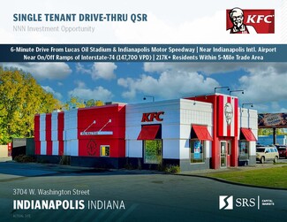 Plus de détails pour 3704 W Washington St, Indianapolis, IN - Vente au détail à vendre