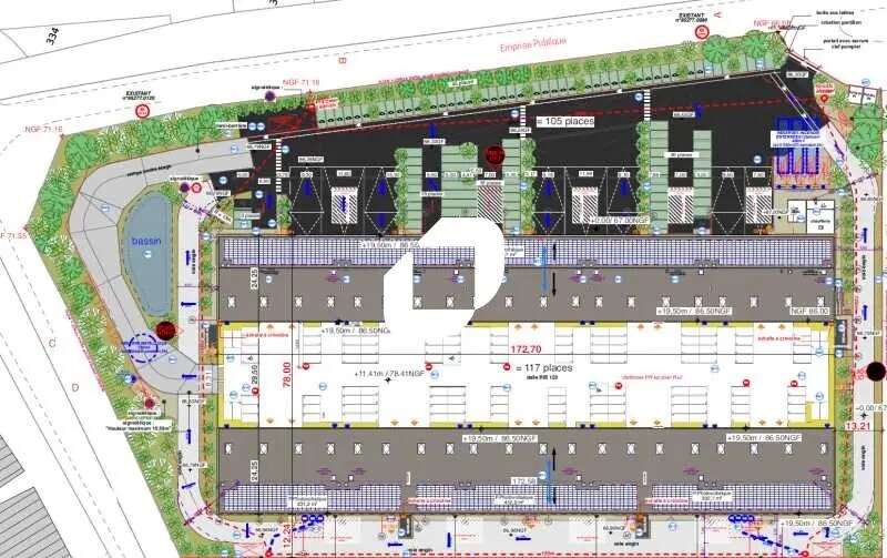 Flex dans Gonesse à louer - Plan de site - Image 3 de 8