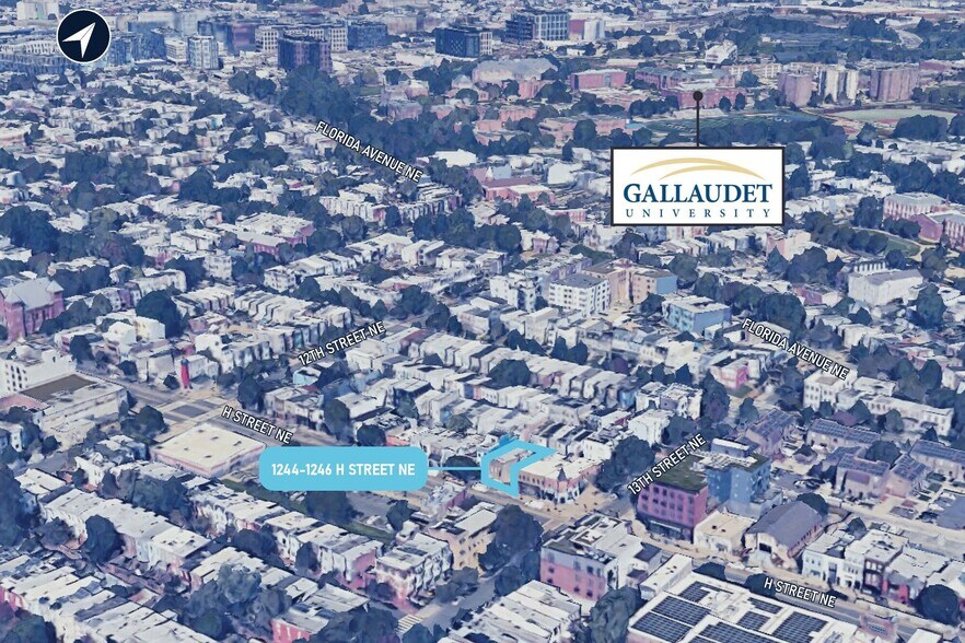 1244-1246 H St NE, Washington, DC à vendre - Photo du bâtiment - Image 3 de 3