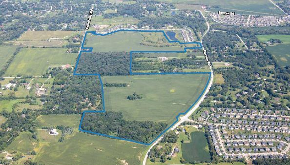 Bowes & Crawford Rd, Elgin, IL à vendre - Aérien - Image 2 de 2