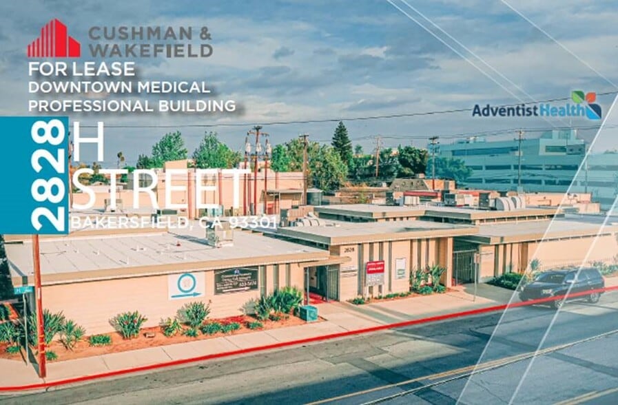 2828 H St, Bakersfield, CA for lease - Building Photo - Image 1 of 6