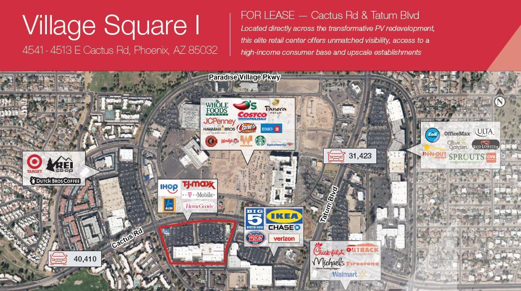 4555 E Cactus Rd, Phoenix, AZ à louer Photo du bâtiment- Image 1 de 2