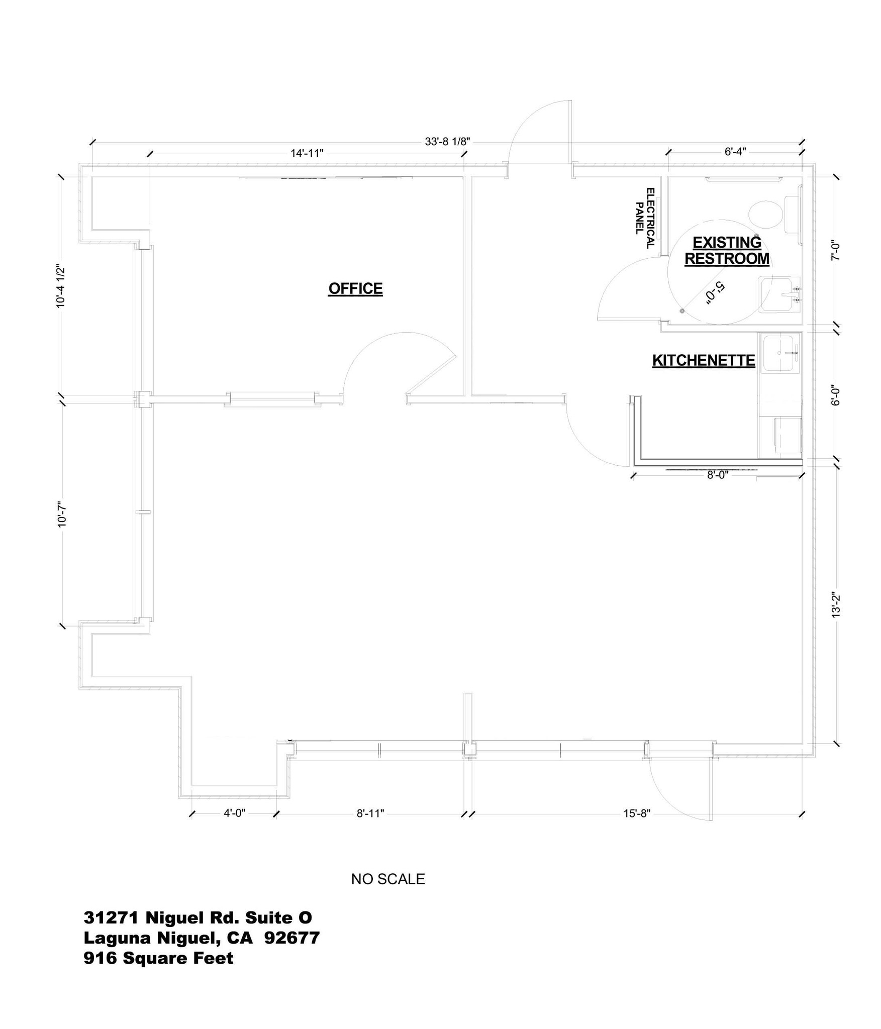 31271-31371 Niguel Rd, Laguna Niguel, CA à louer Plan d’étage- Image 1 de 1