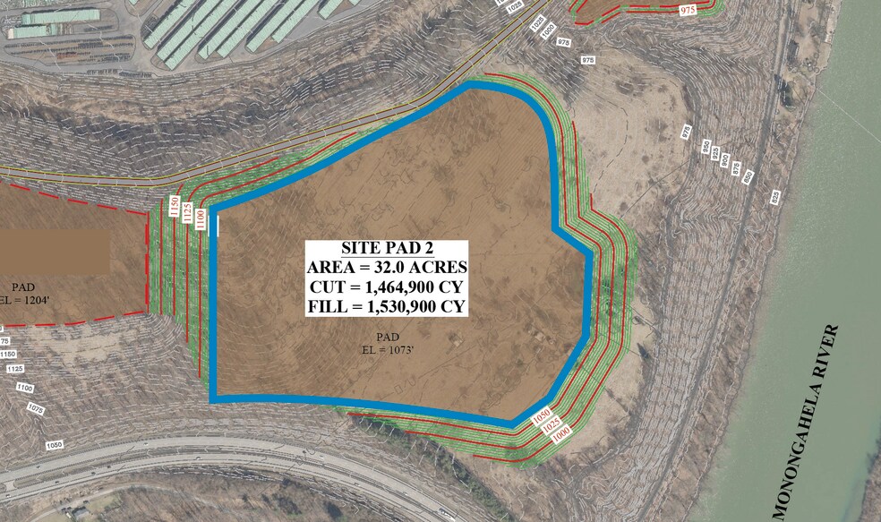 3050 Industrial Park Dr, Morgantown, WV à vendre - Photo du bâtiment - Image 2 de 2