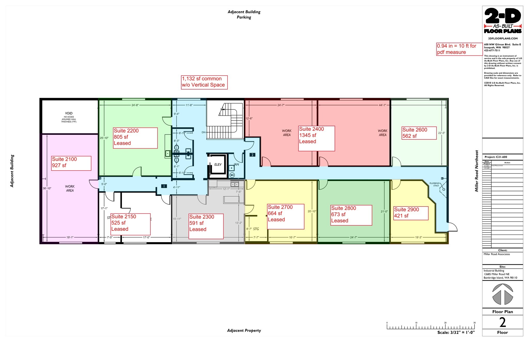 12685 Miller Rd NE, Bainbridge Island, WA for lease Site Plan- Image 1 of 1