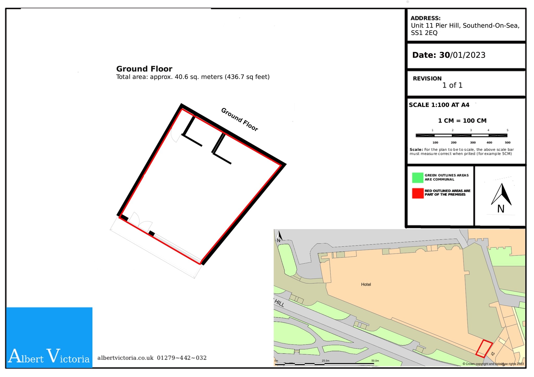 Pier Hl, Southend-On-Sea for lease Site Plan- Image 1 of 1