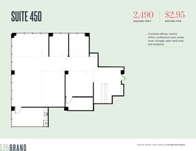 535 N Brand Blvd, Glendale, CA for lease Floor Plan- Image 1 of 1