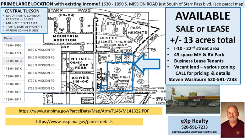 1630 S Mission Rd, Tucson, AZ for sale Primary Photo- Image 1 of 16