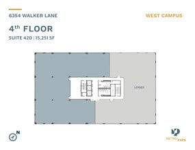 6354 Walker Ln, Alexandria, VA for lease Floor Plan- Image 2 of 2