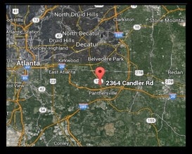 2364 Candler Rd, Decatur, GA - AÉRIEN  Vue de la carte - Image1